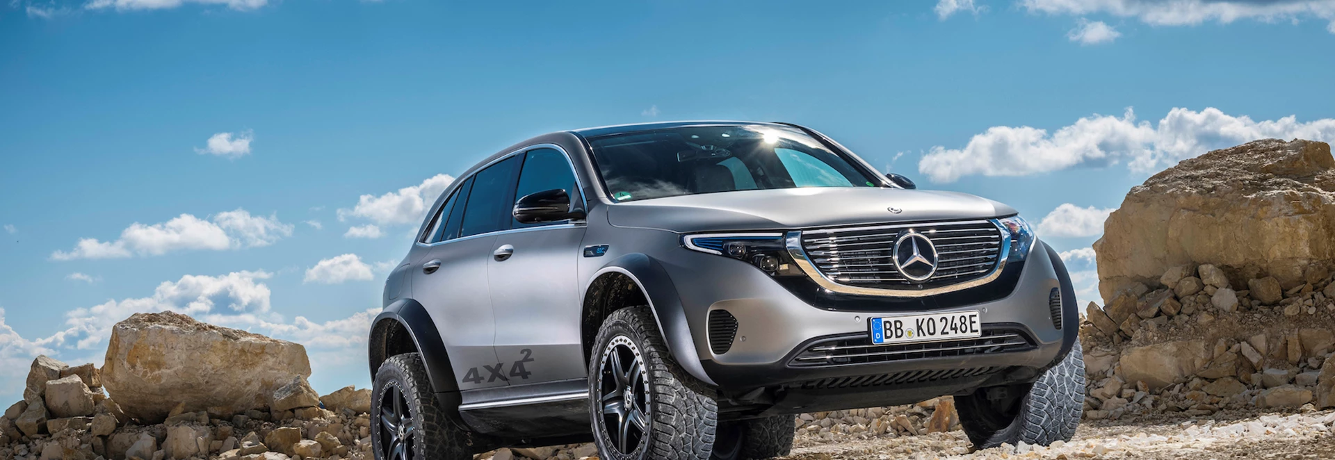Mercedes create extreme off-roader based on electric EQC SUV 